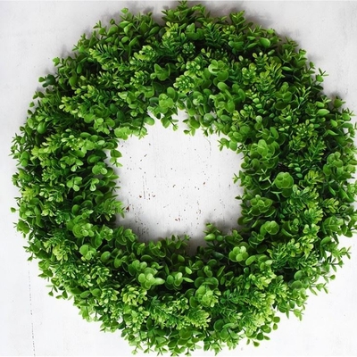 Home Artificial Plant Wall Panels For Festival Christmas Decor