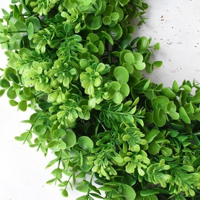 Home Artificial Plant Wall Panels For Festival Christmas Decor