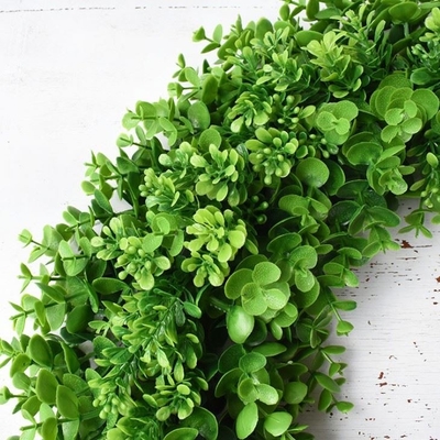 Home Artificial Plant Wall Panels For Festival Christmas Decor
