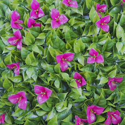 Exhibition Artificial Green Wall Panels Outdoor PE PP