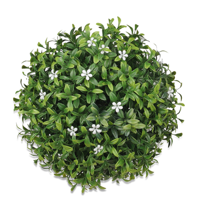 PE PP Artificial Hanging Boxwood Balls Waterproof