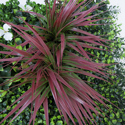 Plastic Uv Protected Artificial Greenery Hedge Wall For Decoration