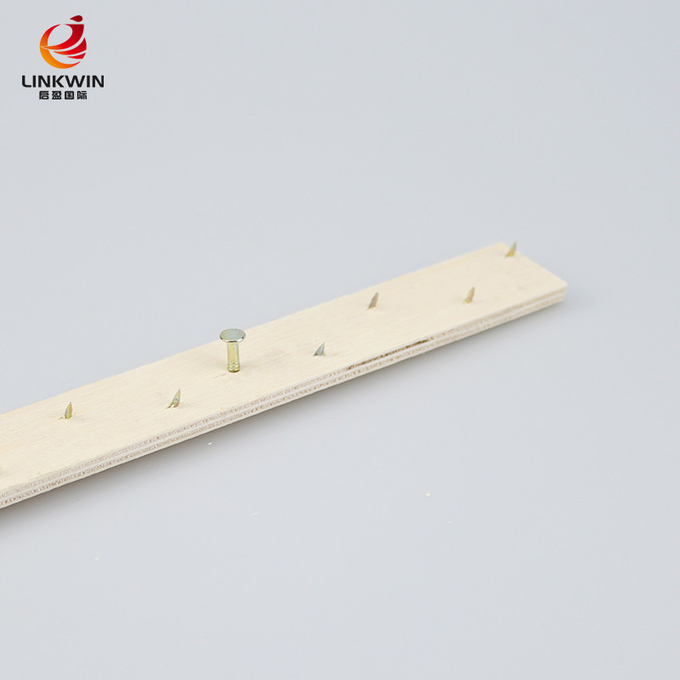 Agarrador simple de la alfombra de madera de la instalación de los clavos de doble finalidad para la instalación interna