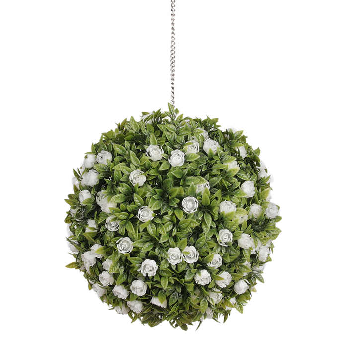 decoración ceilling que cuelga la bola artificial de la hierba de la planta falsa